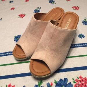 Lane Bryant Open Toe Wedges